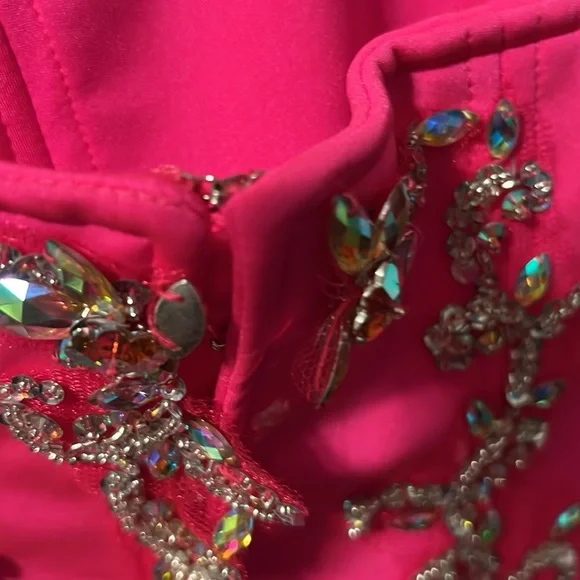 Glamorous formal 2 piece formal attire